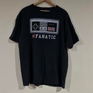 Y2K Nintendo NES Fanatic Video Game Tee Shirt